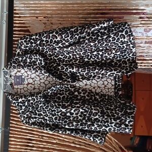 Forever 21 Animal Print Blazer